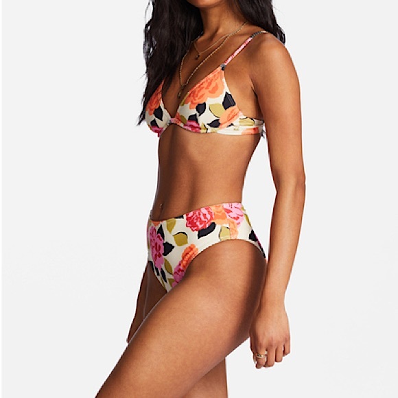 Billabong Floral Tanlines Bikini Bottom - Picture 3 of 7